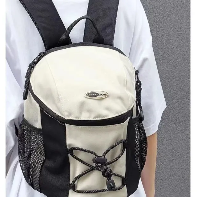 Splicing Casual And Lightweight Multipurpose Backpack Black - Shop at LoveMi
