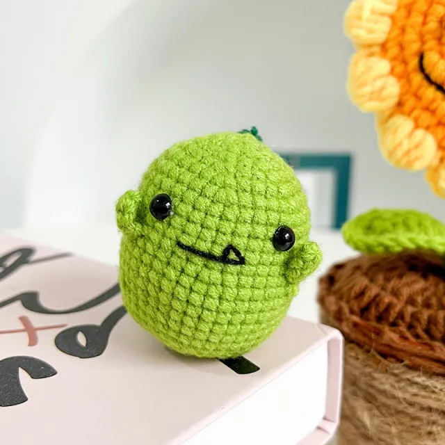 Mini Dinosaur Handmade Keychain Pendant Little Green Dinosaur - Shop at LoveMi