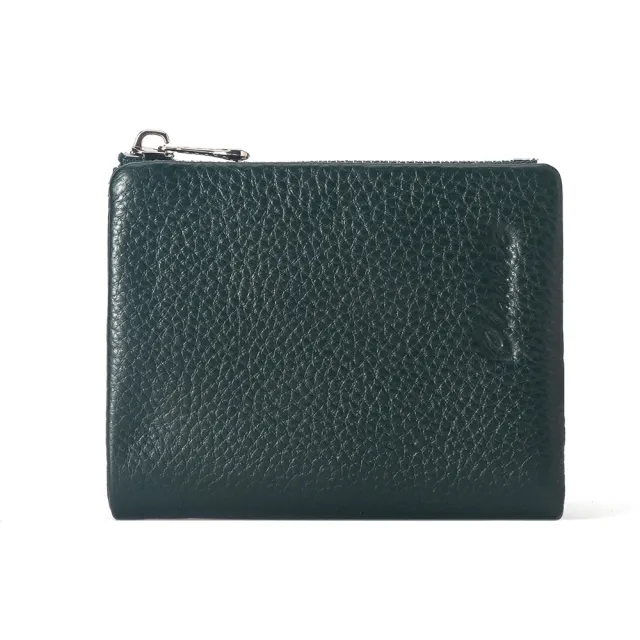 Leather Wallet Lychee Pattern Women's Short Green - Shop at LoveMi