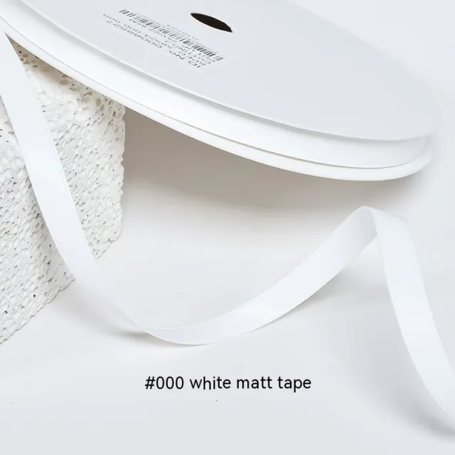 Milk Silk Ribbon DIY Gift Box Packaging Wedding Ribboncolored White - Shop at LoveMi