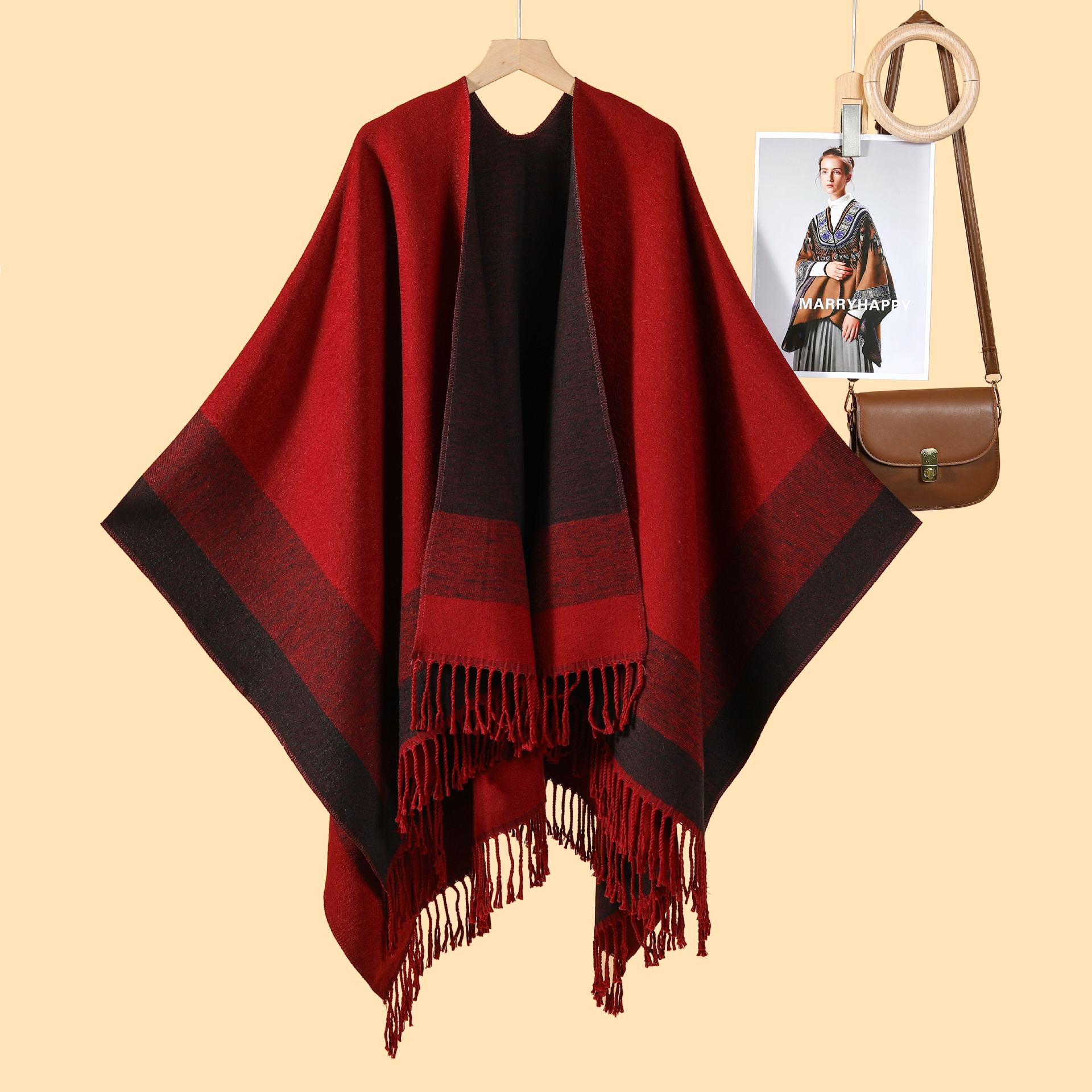 Travel Outerwear Warm Womens Shawl
