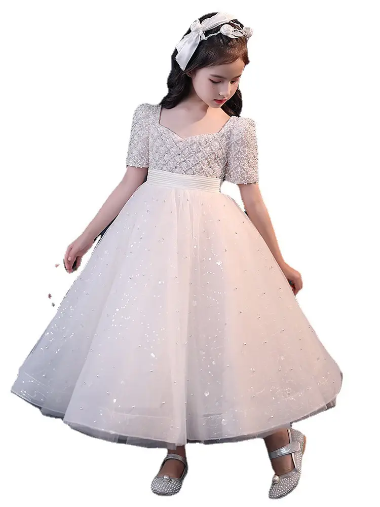 Flower Girl Wedding Dress Little Girl Dress Costume