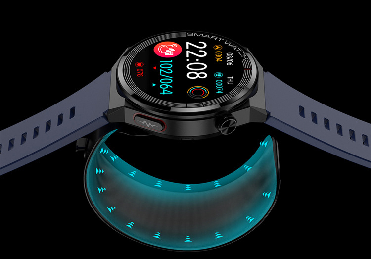 Smart Bracelet Blood Pressure Heart Rate Blood Glucose Uric Acid Blood Lipid Body Temperature Remote Care Sports Watch - Image 14