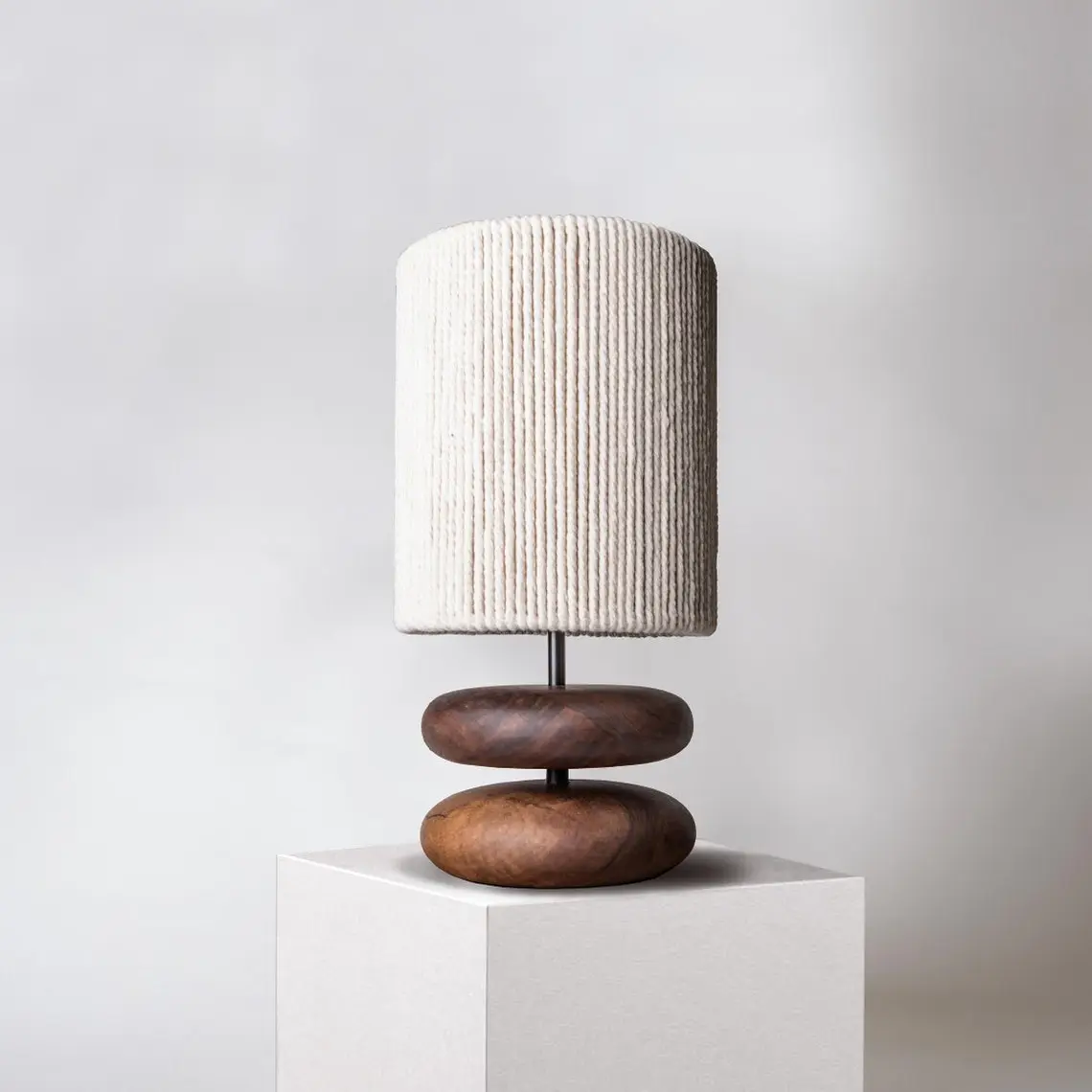 Solid Wood Table Lamp Creative Living Room