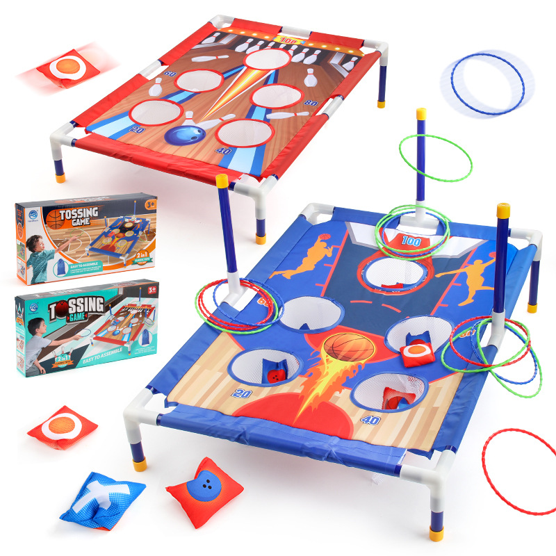 Sandbags Game Throwing Ring Game Board Indoor And Outdoor Sports Toys - Image 1