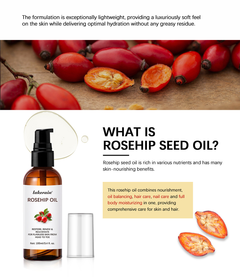 Title 3, Rosehip Seed Oil Hair Care Fluffy