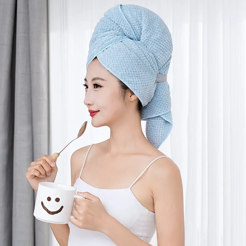 Coral Fleece Quick-drying Water-absorbing And Hair Drying