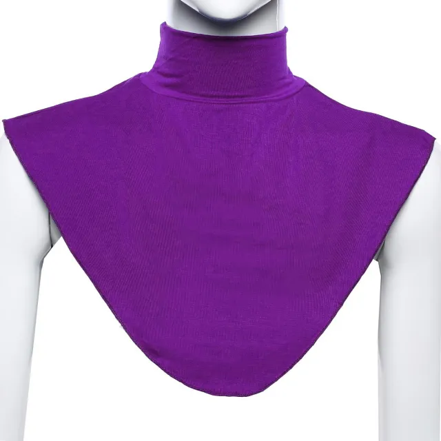 Women's Fake Collar Shirt Cover Scarf Purple - Shop at LoveMi
