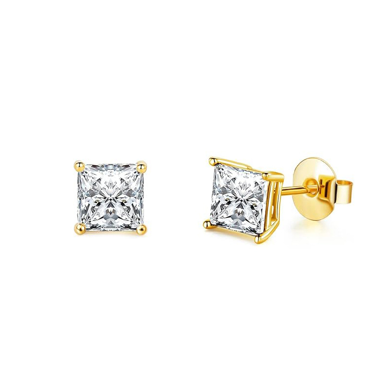 Double-layer Zircon Earrings For Women - Image 8