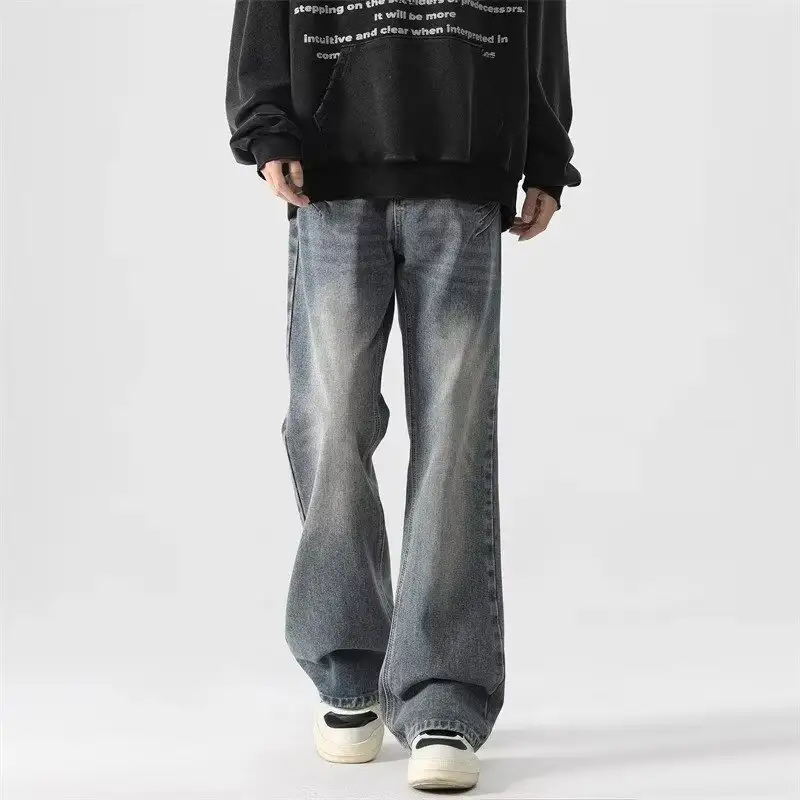 Vintage Jeans Men's Washed Straight