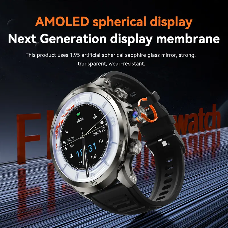 Round Screen Card Smart Watch