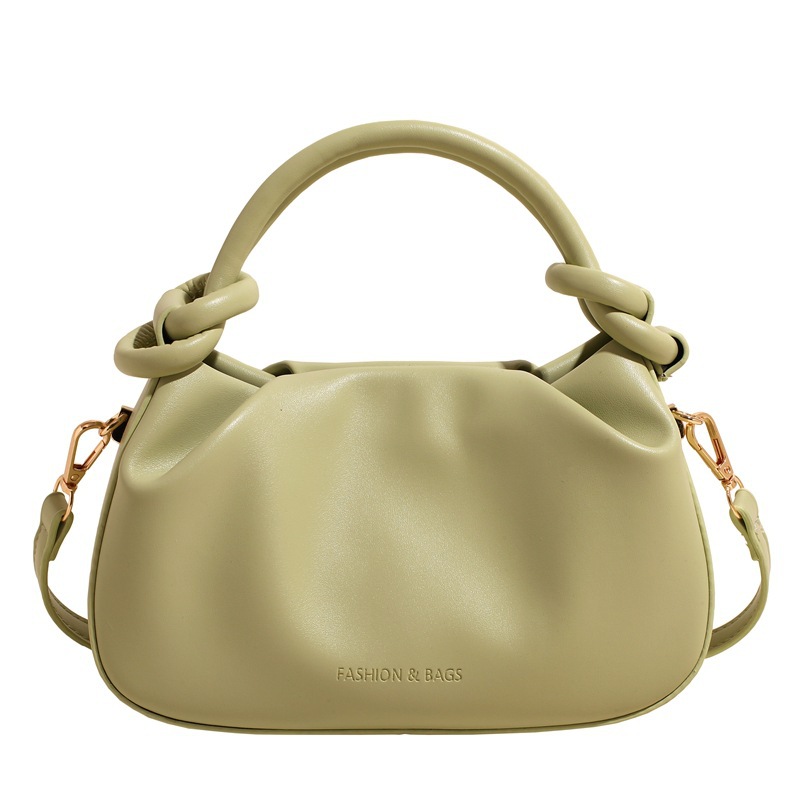 Korean-style Niche Minimalist Pleated Cloud-shaped Versatile Casual Commuter Crossbody Bag