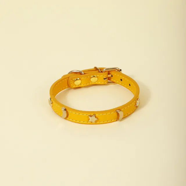 Pet Collar Star Moon Simple Anti bite Gold - Shop at LoveMi