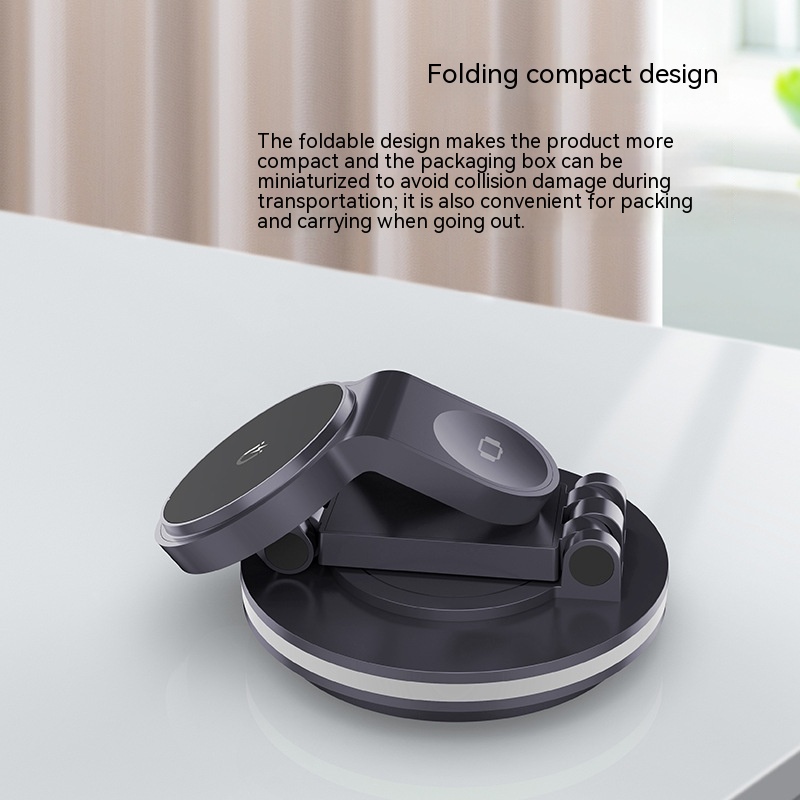 Magnetic Folding Wireless Charging Bracket - Image 7
