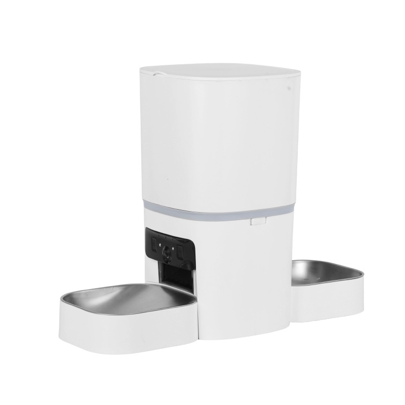 Smart Automatic Pet Feeder For Home Use - Smart Automatic Pet Feeder For Home Use Dry Battery Type Single Bowl