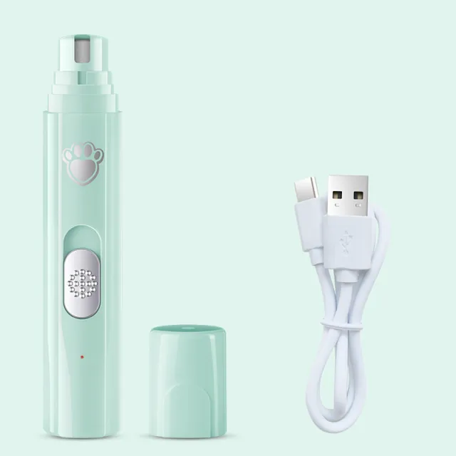 Pet Nail Trimmer Boxed USB Rechargeable Green - Shop at LoveMi