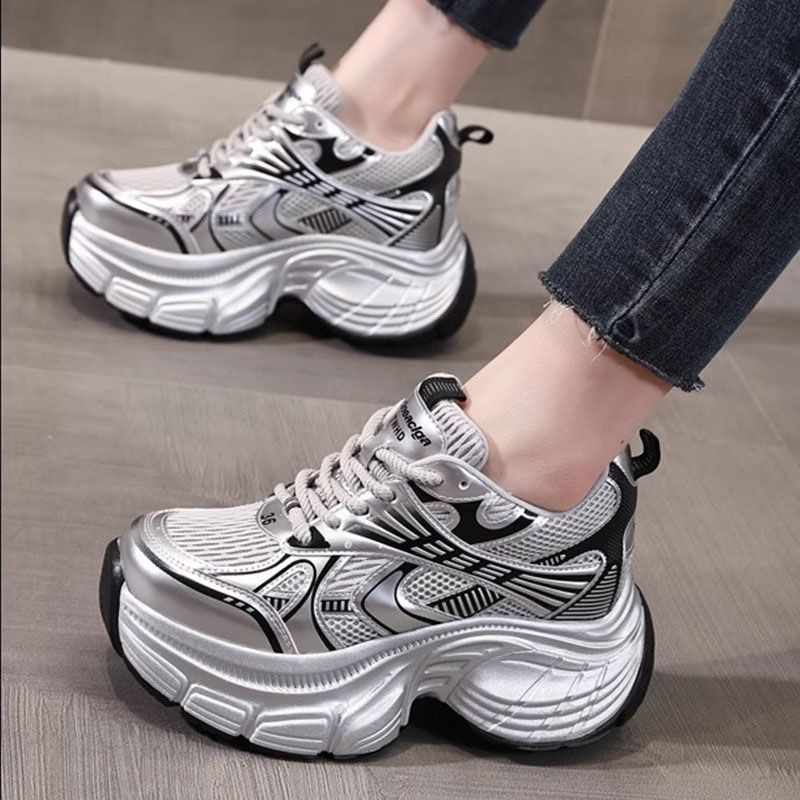 Mesh High-Top Sneakers, picture 4 of 5