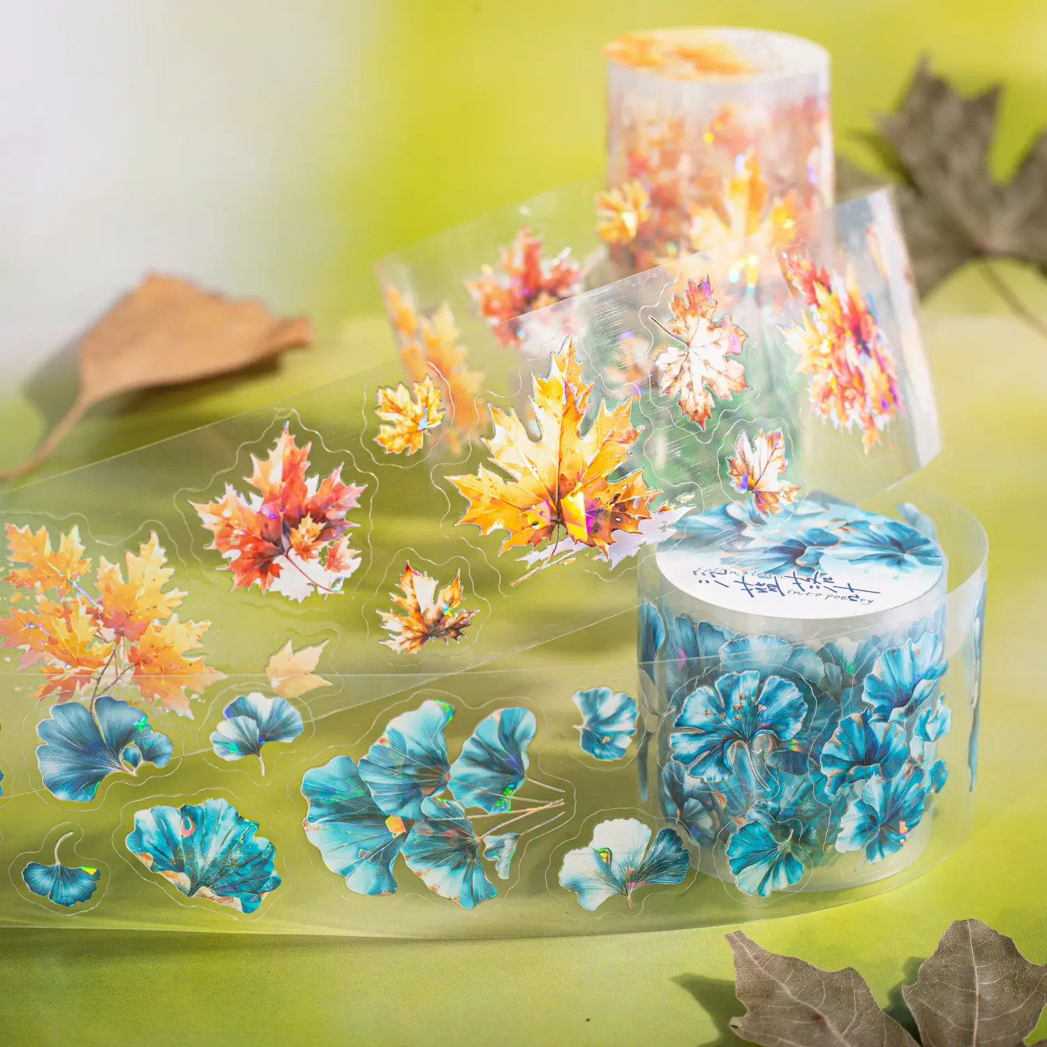 Deciduous Poetry Series Hand Account DIY Decorative