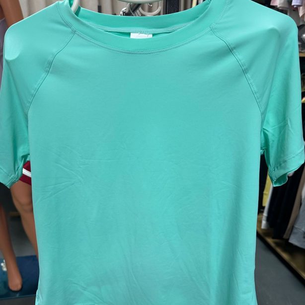 Summer Crew-neck Athletic-style Figure-flattering Yoga Top