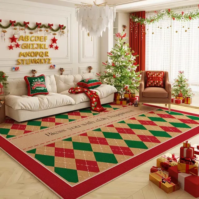 Retro Living Room Full Carpet Office Christmas Ancient 02Style - Shop at LoveMi