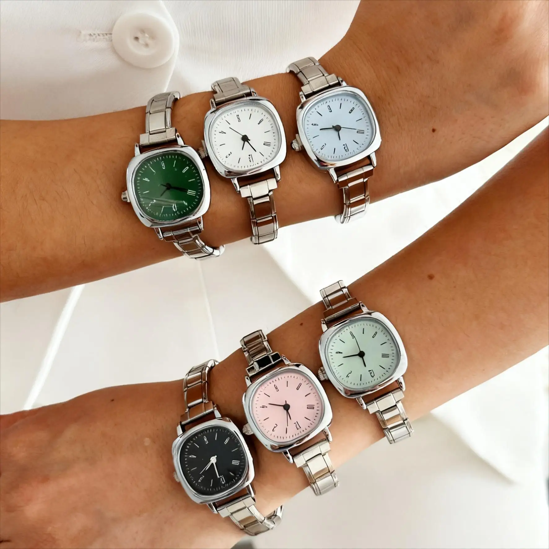 Watch DIY Module Stainless Steel Strap Detachable