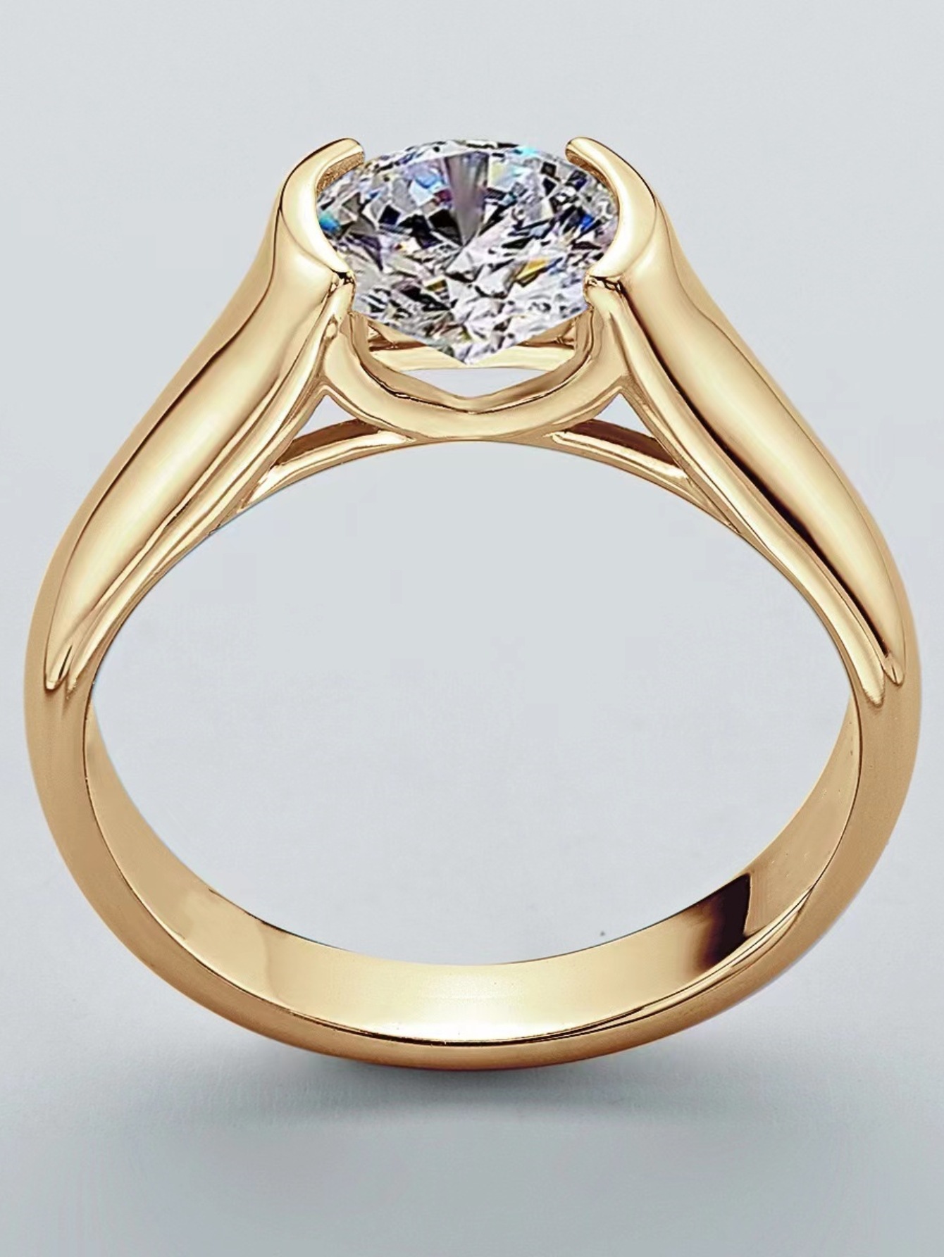 Women's High-grade Special-interest Design Geometric Ring