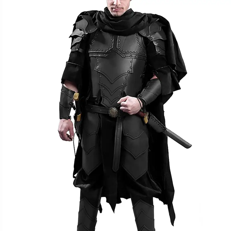 Faux Leather Armour Vest, photo 3