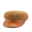 Sheepskin Suede Yellow Brown