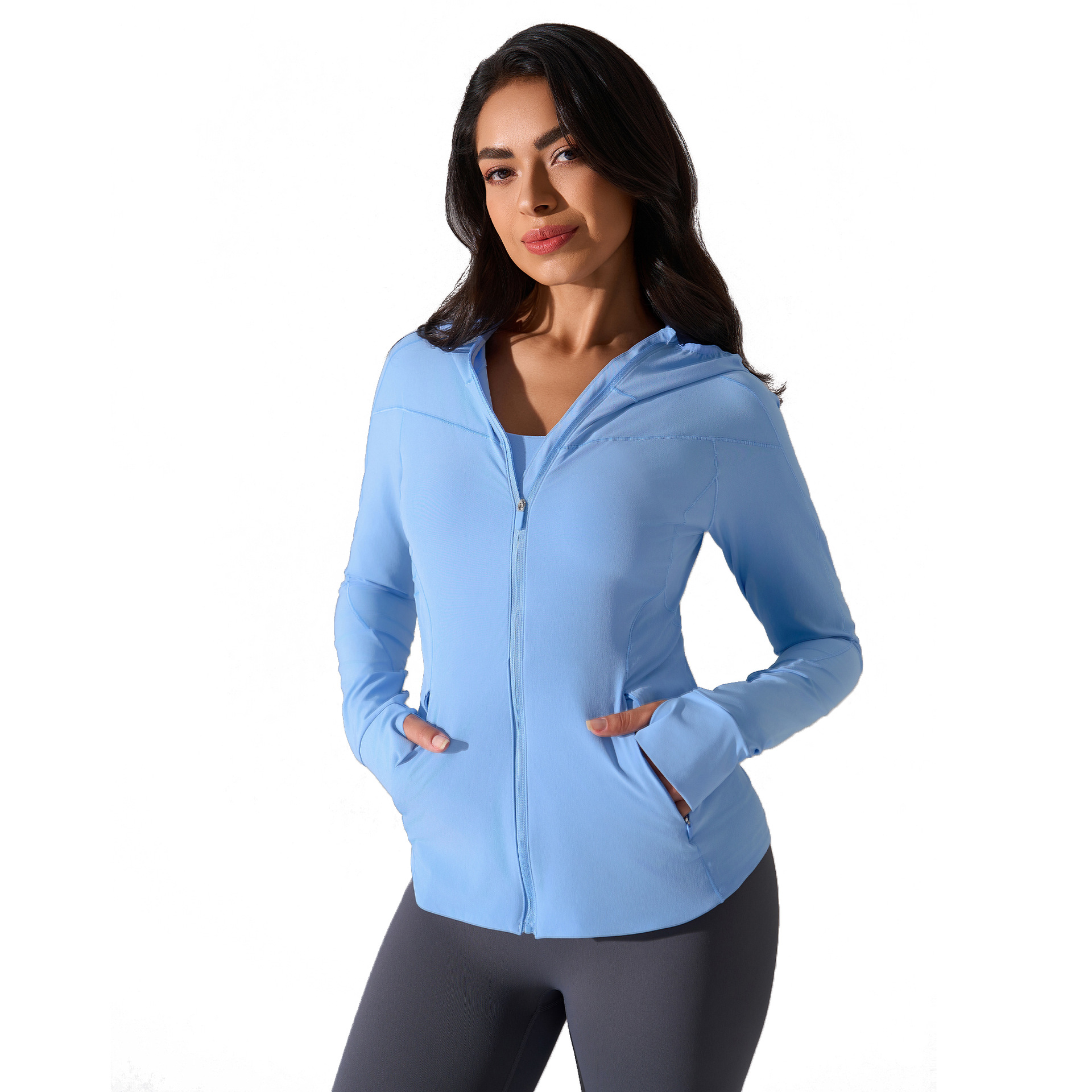 Hooded Stand Collar Sun Protection Quick-drying Coat