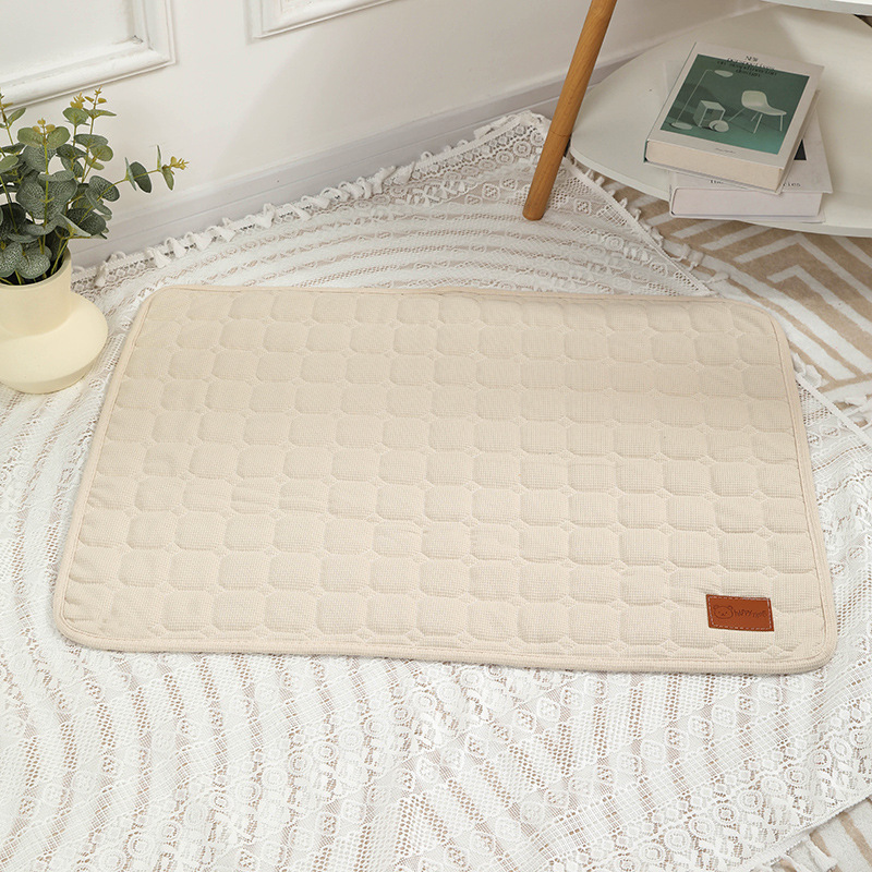 Waffle Pet Pad White