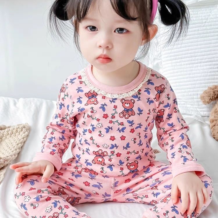 بدلة منزلية بتصميم أزهار كورية درالون