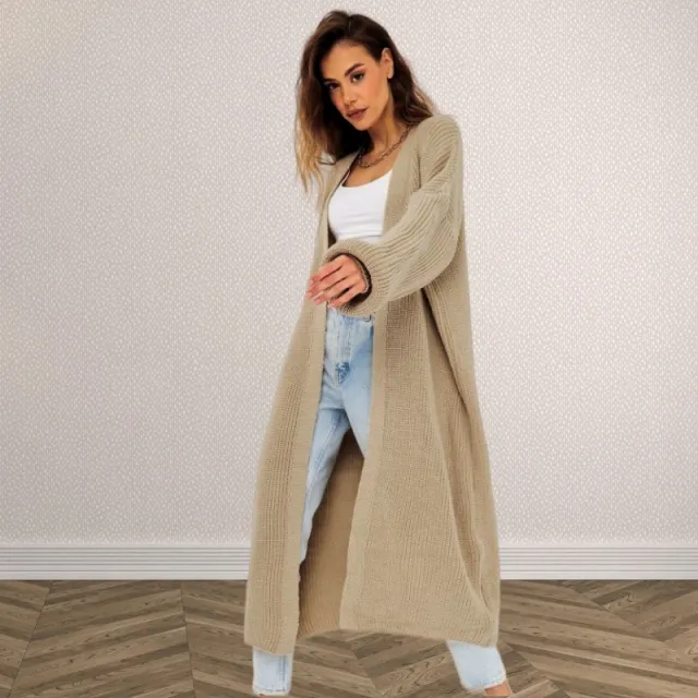 Women's New Autumn And Winter European And American Leisure Knitwear Top Khaki - Shop at LoveMi