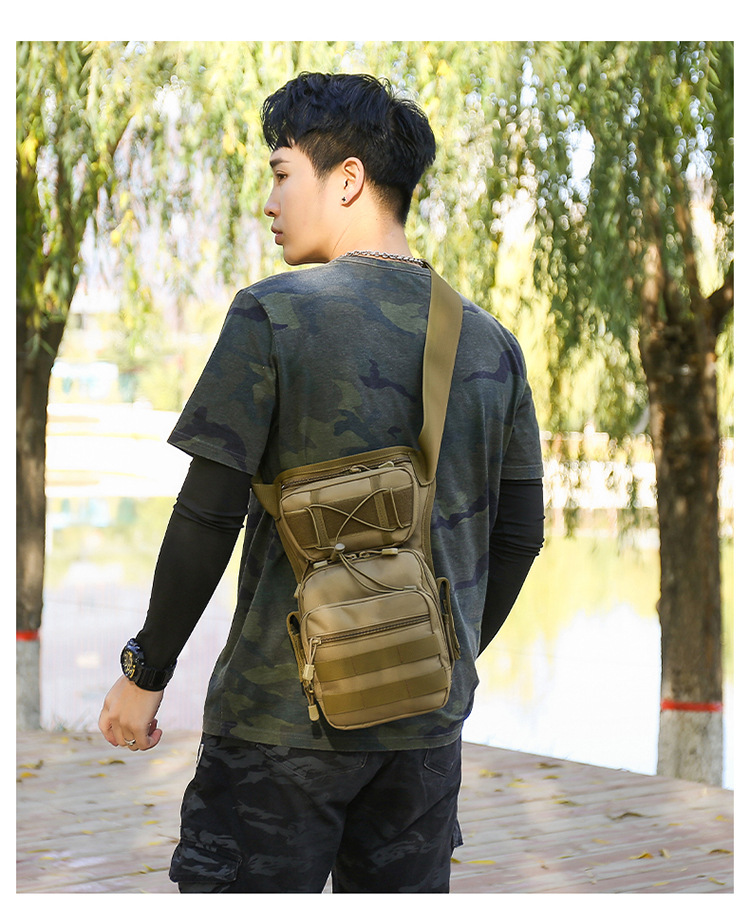Multifunctional Mobile Waist Bag Men's Outdoor Tactics Leg Bag — foto 12