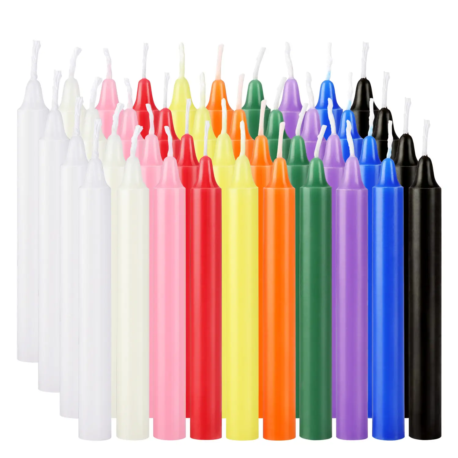 Smoke-free Romantic Household Color Cone Wax
