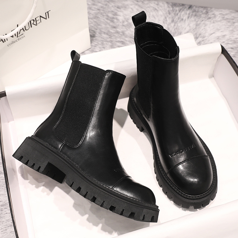 Title 6, Nouvelles bottes à plateforme en cuir de style ...