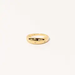 S925 Sterling Silver Small Five-pointed Star Ring For Women - Yellow Gold - View 1