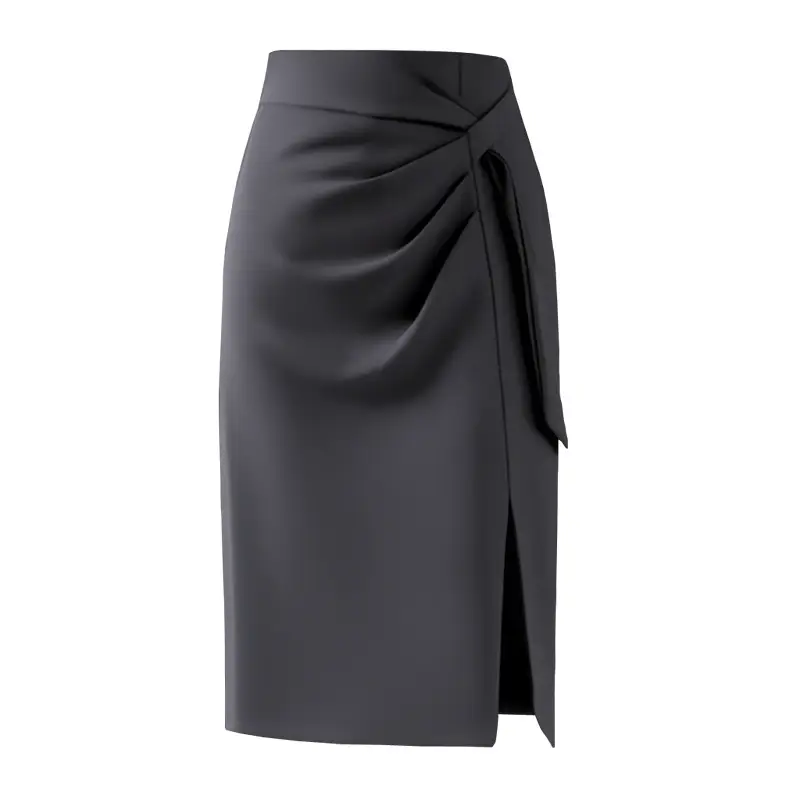 Women's Mid-Length Elegant Sheath Skirt