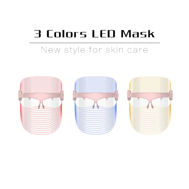 Photon IPL Device Home Face Color Light Beauty Mask White - Shop at LoveMi