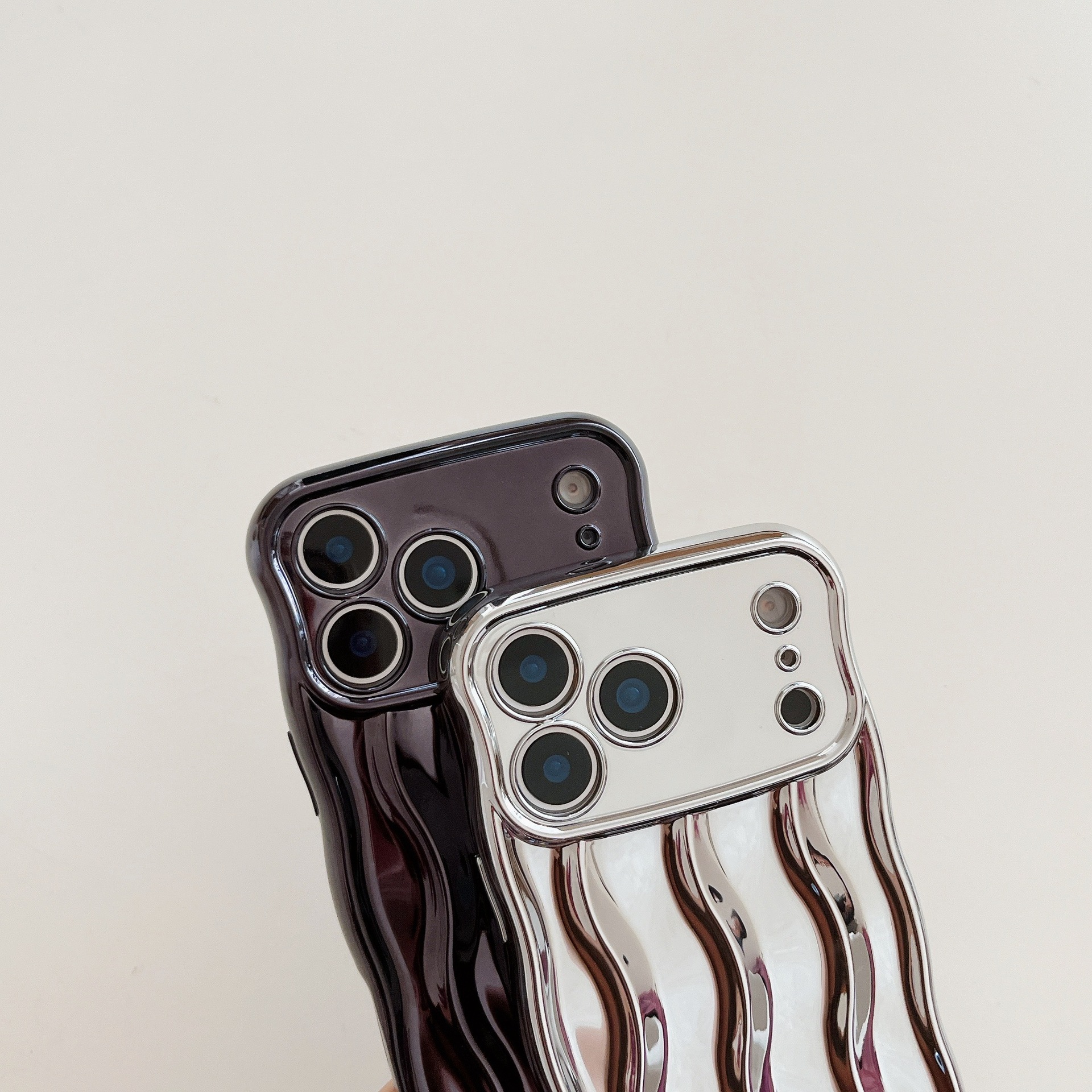 Solid Color Electroplating Advanced Sense Stripes Suitable For Phone Case