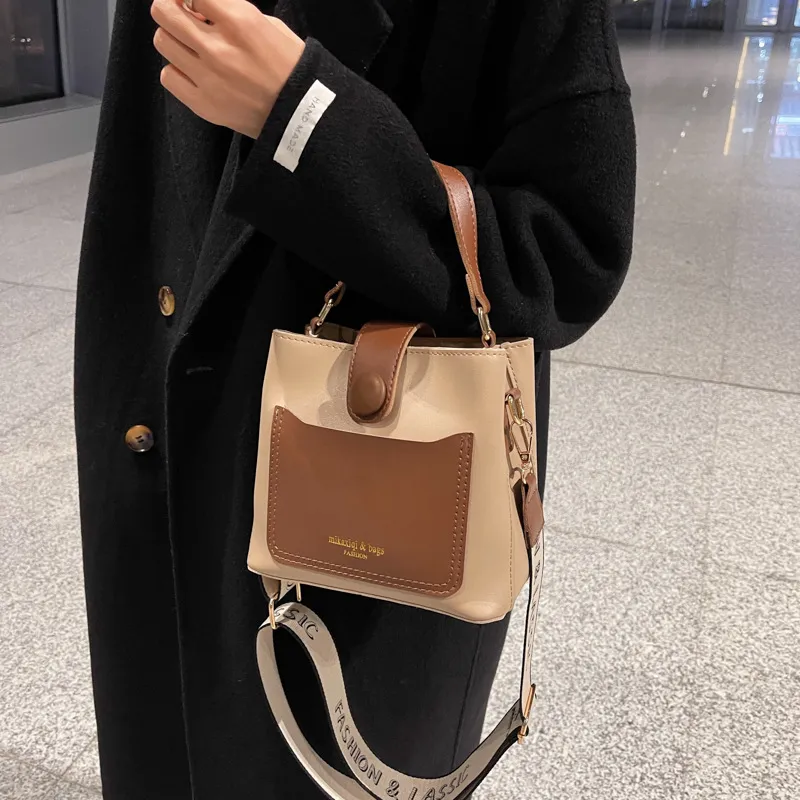 Trendy Spring Fashion Women Shoulder Bag Crossbody All-matching - Khaki