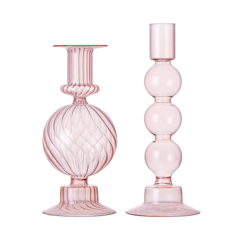 Borosilicate Glass Candle Holder, picture 1 of 9