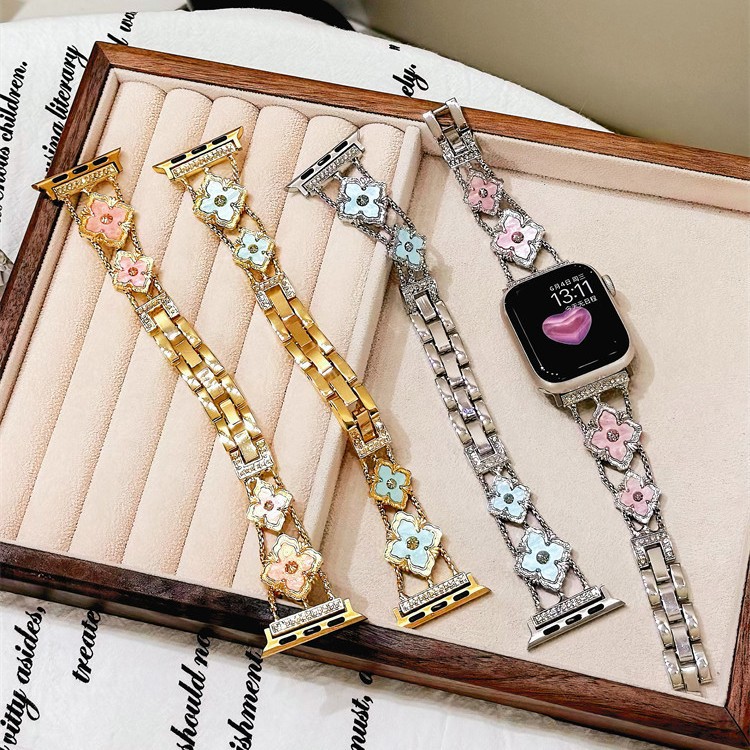 Fritillary-pattern Strap For IWatch 2, 3, 4, 5, 6, 7, 8, 9, And S10 Watch Bands 2