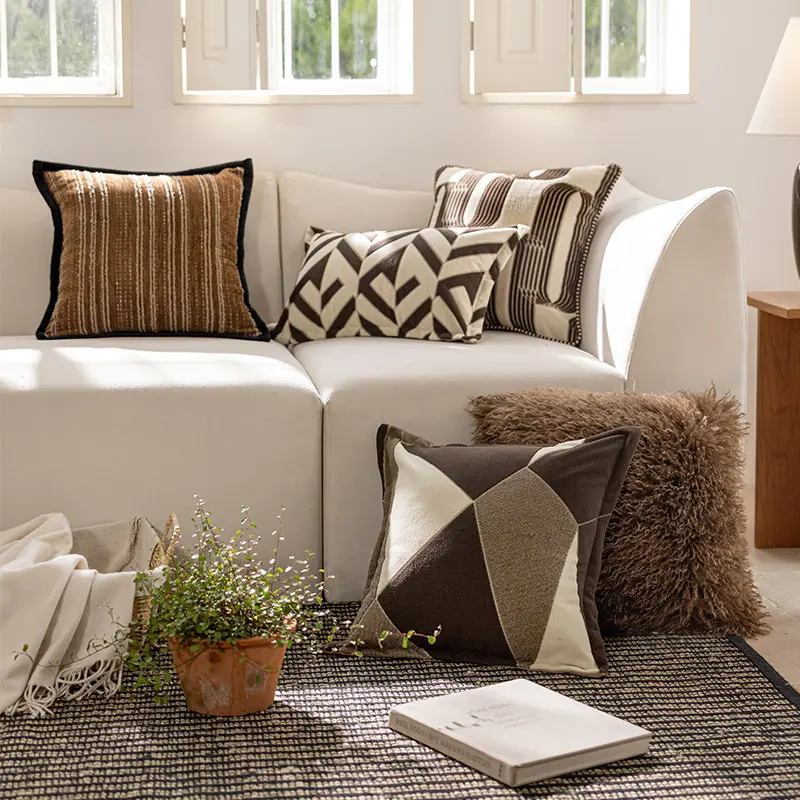 Nordic Geometric Throw Pillow Cover Sofa Cushion