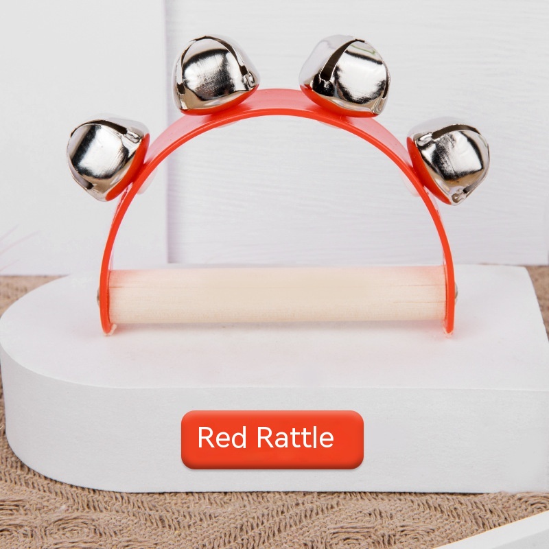 Red Semicircle Rattle