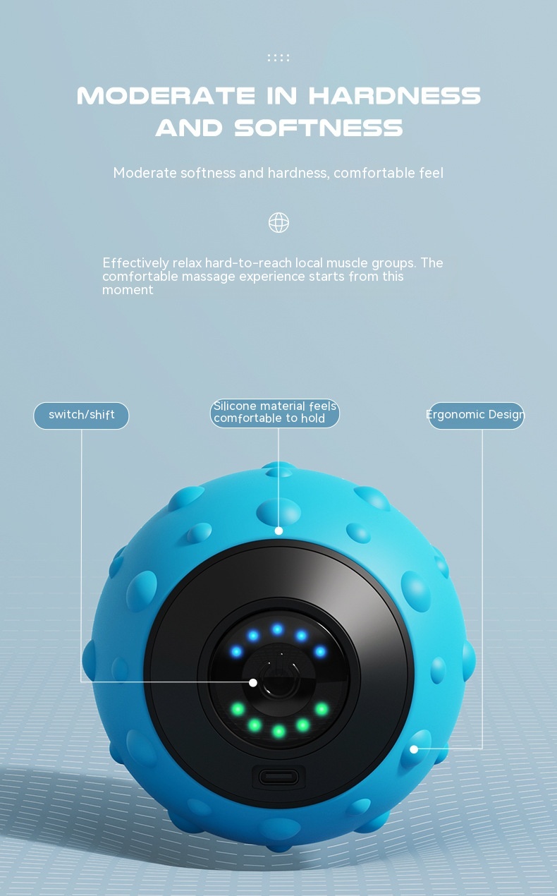 Peanut Massage Ball Shoulder And Neck Muscle Running Relaxation Massage Ball Foot Leg Fitness 23