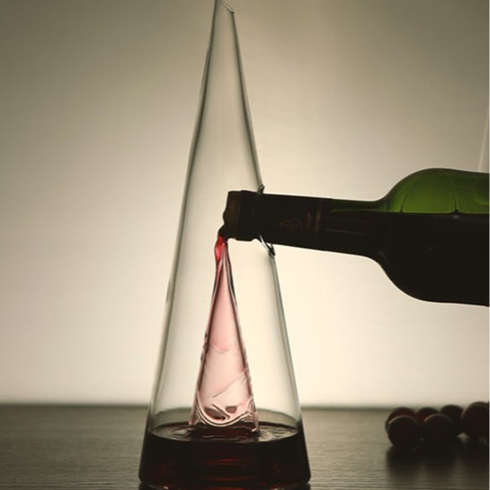 Pyramid Wine Decanter Small