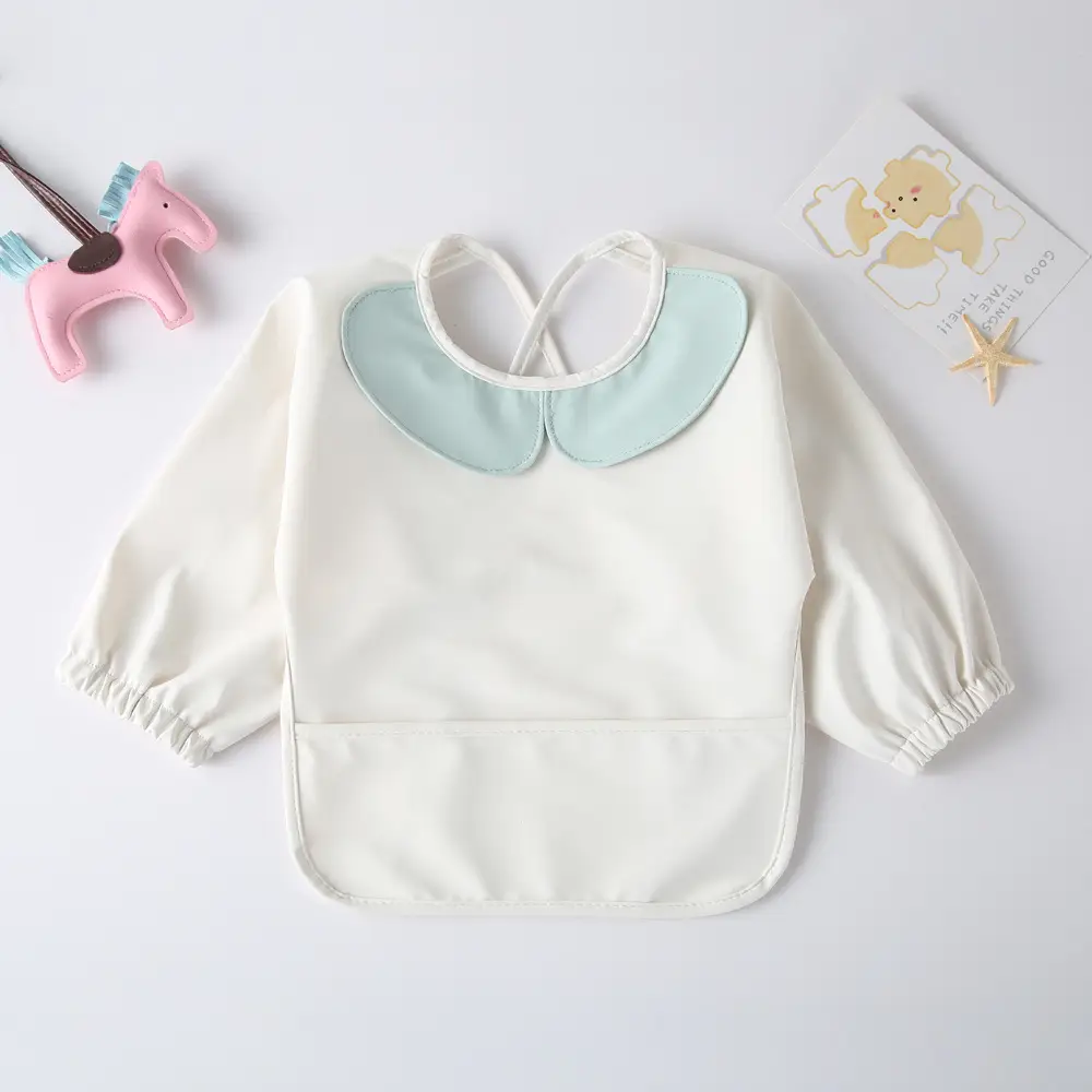Baby Long Sleeved Waterproof Bib