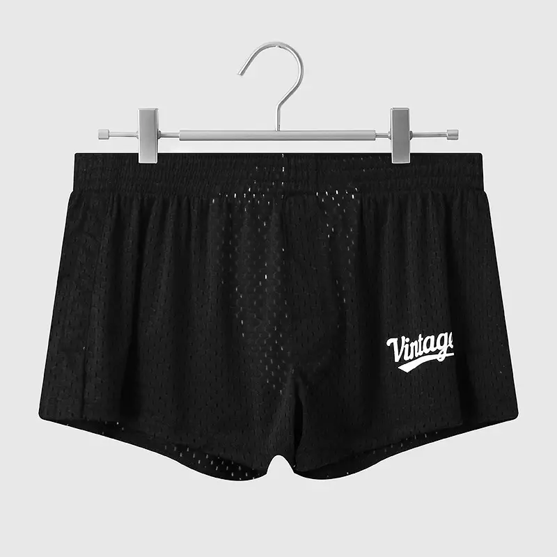 Men's Ice Silk Mesh Underwear Can Be Worn Outside Silky Breathable