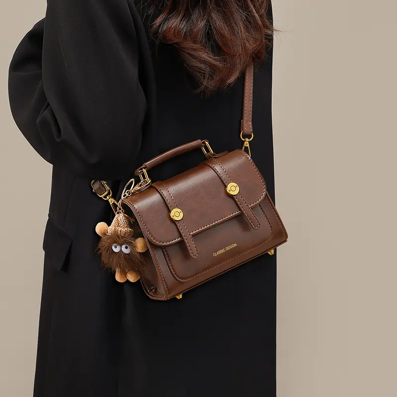 Summer Genuine Leather Cambridge Bag Crossbody Womens