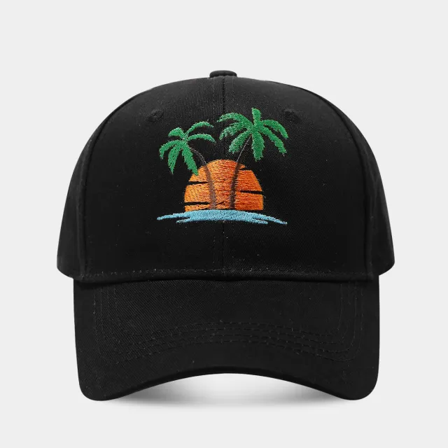 Beach Sun Protection Sun Hat Baseball Cap Black - Shop at LoveMi